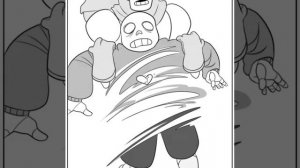 Комикс Undertale: смерть Санса.
