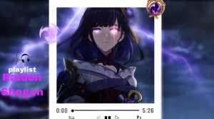 Playlist (slowed) Raiden Shegun/Плейлист (замедленный) Райден Сёгун