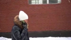 Меры безопасности в гололед . Зима