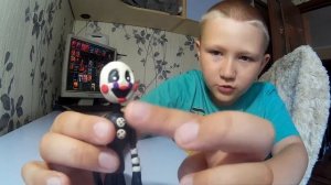 Марионетка из пластилина ФНАФ из пластилина Marionette from clay FNaF World