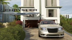 Chrysler 300C разные трассы в Forza Horizon 3