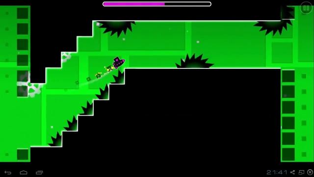 Прохождение Geometry Dash Clutterfunk