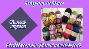 СП "Носочки с Таней 2025 / Отчет за апрель