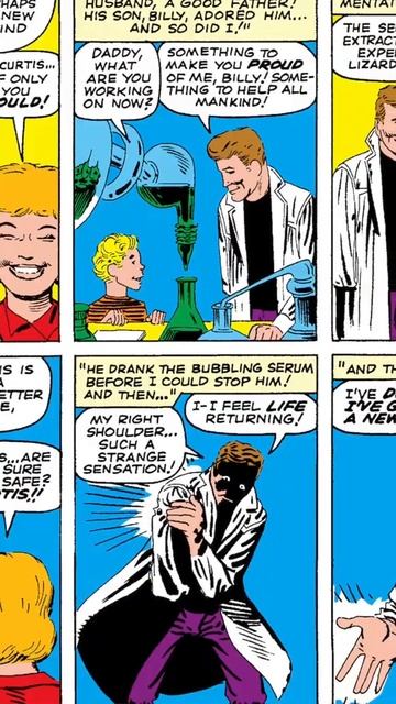 ИСТОРИЯ ЯЩЕРА ИЗ КОМИКСОВ MARVEL! #Shorts смотреть онлайн