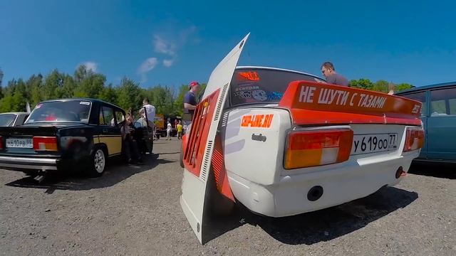 Боевая классика 400 тысяч жигулей / Загорелась жига не доехав до сходки