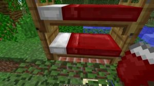 Приколы в minecraft #1 двухэтажная кровать.