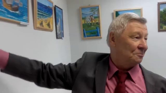 Персональная выставка Анатолия Онуфриенко в Каунасском Доме нац.меньшинств смотреть онлайн