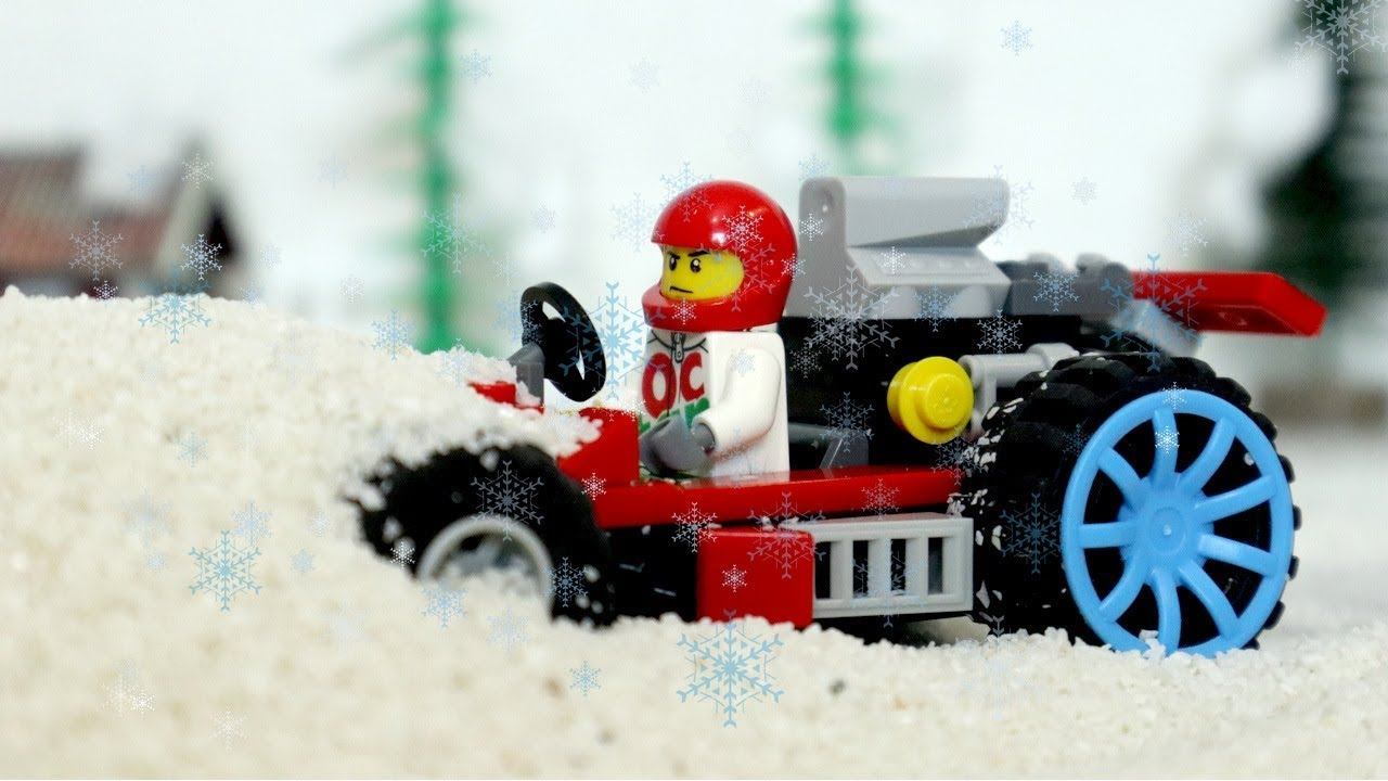 Машинки. Авария на дороге в первый снег. Игрушечные машинки смотреть онлайн