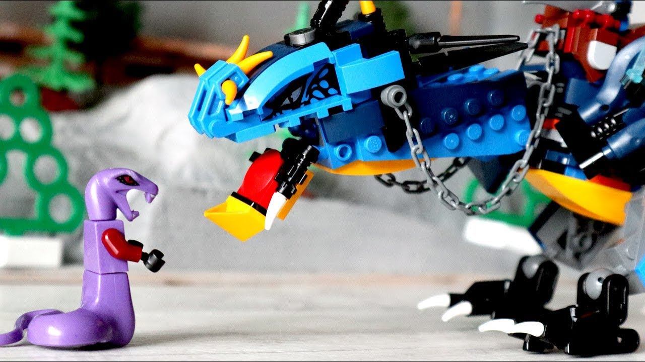 Супер Дракон на защите Ниндзяго. Дракон Лего. Игрушки для мальчиков смотреть онлайн