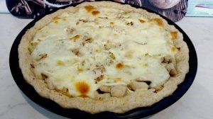 ОТКРЫТЫЙ ПИРОГ С КУРИЦЕЙ И СЫРОМ!