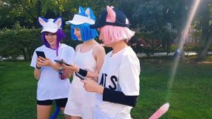 Neko Sport. Cosplay | Спортивные девочки-кошечки. Косплей.
