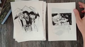 INKTOBER 2021 /Обзор скетчбука/ Мой первый инктобер