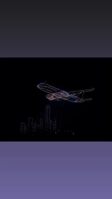 Шоу дронов в Нячанге 2023