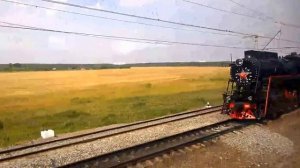 Парад паровозов. Щербинка 2 августа 2014 г.