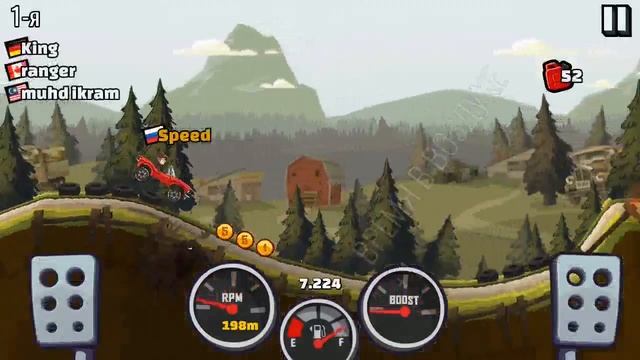 Hill claim Racing 2:полная жесть