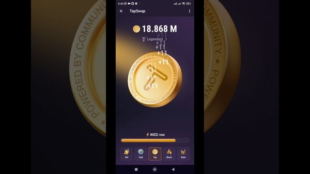 Секретный код 4 июля на 200000 монет в проекте tapswap#tapswap