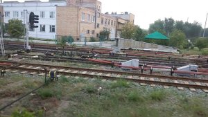 Самарское метро Депо Кировское (ТЧ-1) отправление со станции Юнгородок