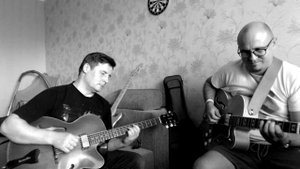 Misty Джазовый стандарт, Две гитары.