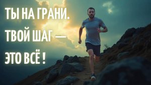 Ты на грани? Твой шаг - это все!