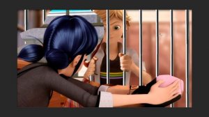Супер Кот в тюрьме! Маринетт спешит на помощь. Miraculous Ladybug Speededit.