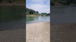 Станица Тенгинская, Краснодарский край. Потрясающая река Лаба.
