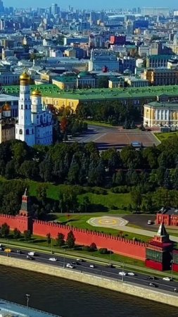 Полёт над Москвой #shorts (6)