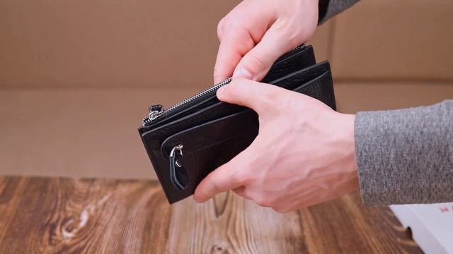 Обзор кожаного женского кошелька KARYA 21133 смотреть онлайн