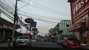 саттахип. мимо кругляка ч.2 вечер-еет. кривыми переулками по дорогам таиланда sattachip สัตหีบ