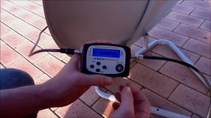 Satellite Finder meter how to use