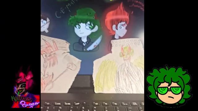 Вару и Аластор пара?!!!!Анимация. Вару будет во втором сезоне Хазбина? Аластор попал в 13 карт,!!1 смотреть онлайн