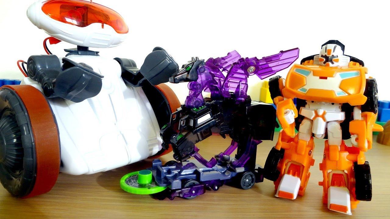 Роботы - видео для детей. Тобот и Скричер. Игрушки для детей смотреть онлайн