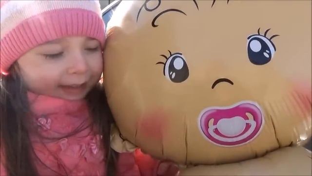 Джамиля на своей машине поехала за шариком.Новая серия!