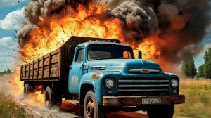 ⚒️✊Советское наследие, 3500кг, испытание тяги🔥 #3BeamNG