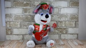 Интерактивная мягкая игрушка Крыса с гитарой