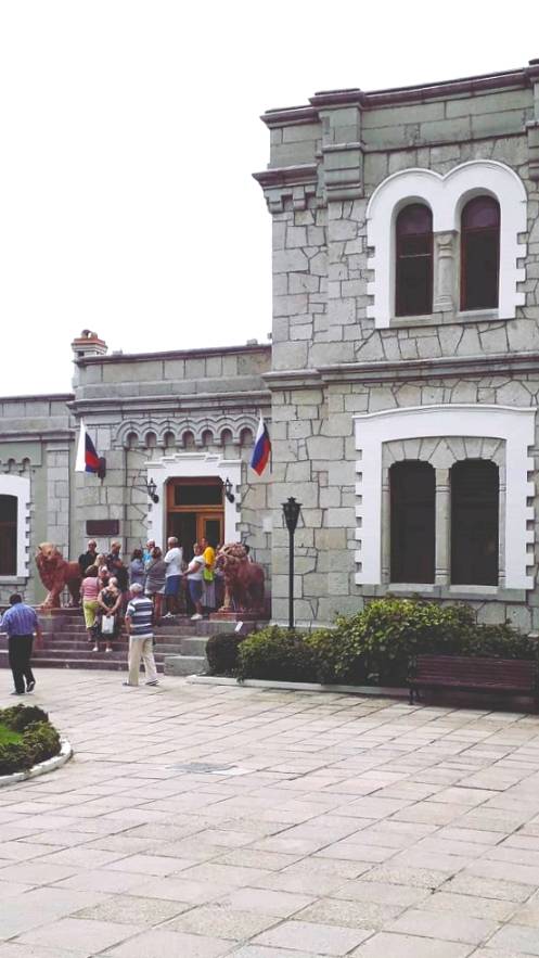 Юсуповский дворец в Крыму. (Кореиз)