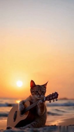 Кот музыкант