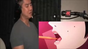 У парня понос во время озвучки