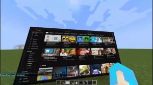 YOUTUBE В МАЙНКРАФТЕ? | Web Display Mod