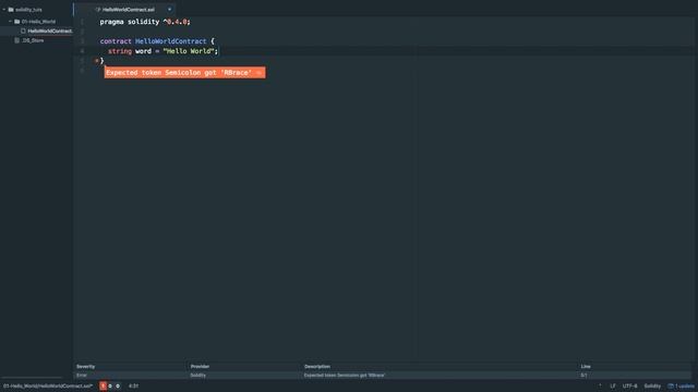 Beginner's Guide: Smart Contracts Programming Tutorial in Solidity 1