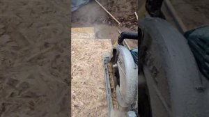 Укладка сплошного основания на лаги пола из OSB 18 мм …