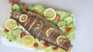 Сочная форель в духовке - простой рецепт!