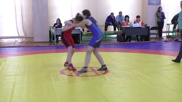 Первенство ПФО по вольной борьбе среди девушек 1999 -2000г.р. Чувашия, 17.03.2016. смотреть онлайн