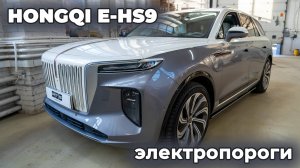 HONGQI E HS9 - Электропороги с подсветкой
