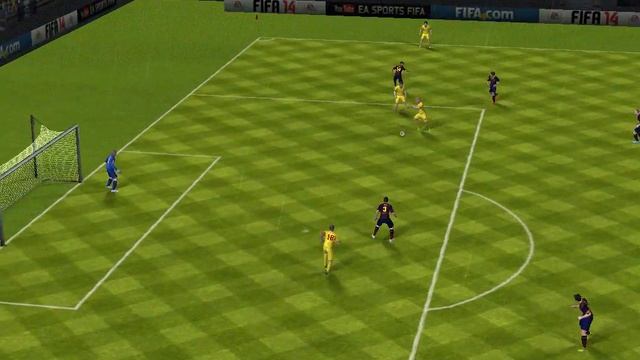 FIFA 14 Android - Ars54 VS FC Barcelona смотреть онлайн
