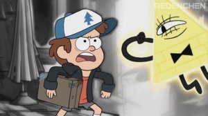 Прикол Гравити Фолз - Билл и Диппер (не моё)