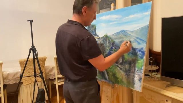 Каменная арка, Галанчожский район Чеченской республики (завершение).