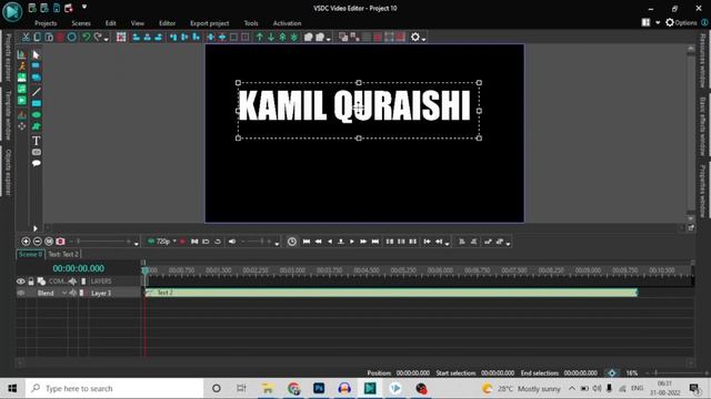 Gradient Effect In VSDC free Video Editor Tutorial