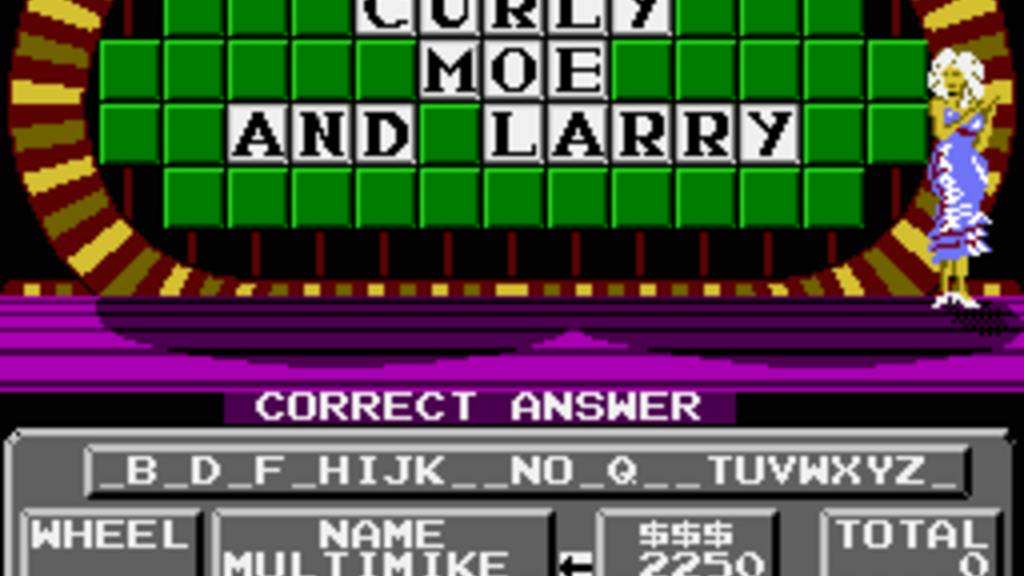 Wheel of Fortune Junior Editon на Денди (NES) - Полное прохождение (100%) (LongPlay) (720p)