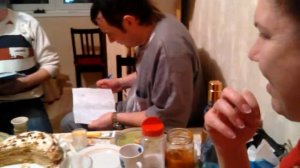 Папы решают задачу для 5класса.