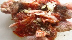 Куриные крылья маринованные в аджике